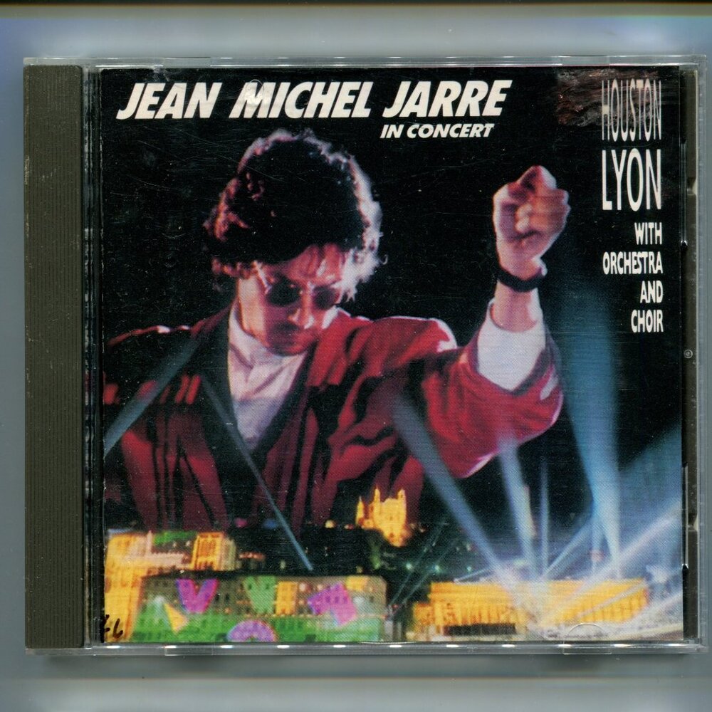 1987 Jean Michel Jarre "In Concert Houston Lyon" CD